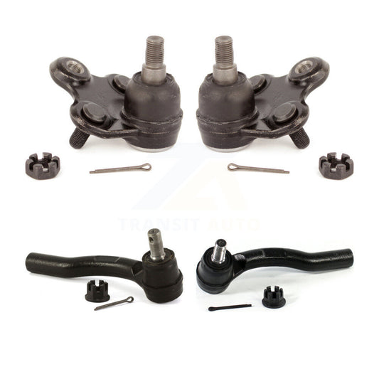 Ball Joint And Tie Rod End Front Kit For 2012-2016 Honda CR-V Bolt-On Type