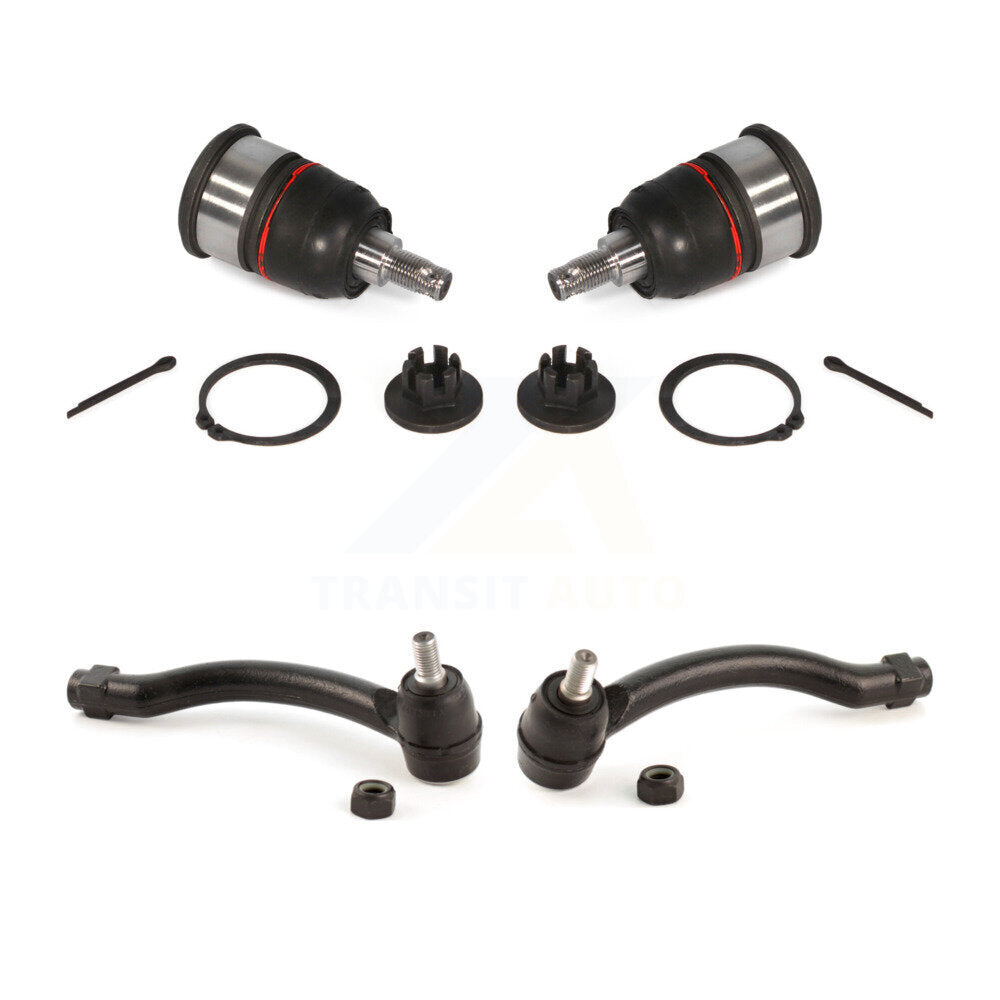Suspension Ball Joint And Tie Rod End Front Kit For 2004-2008 Acura TL