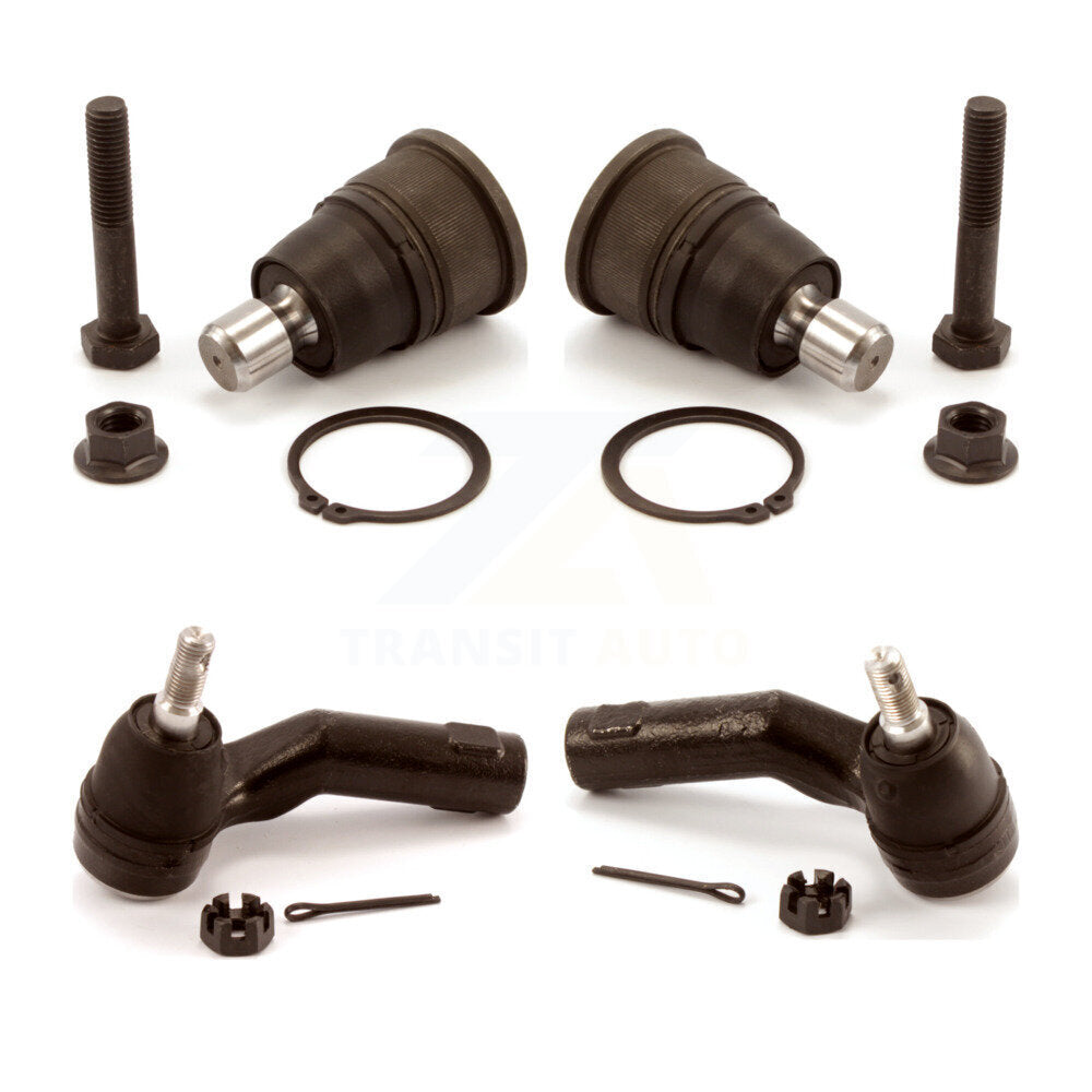 Suspension Ball Joint And Tie Rod End Front Kit For Mazda 5