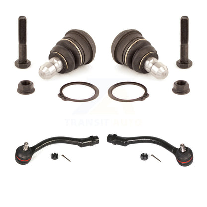 Suspension Ball Joint And Tie Rod End Front Kit For Kia Rio