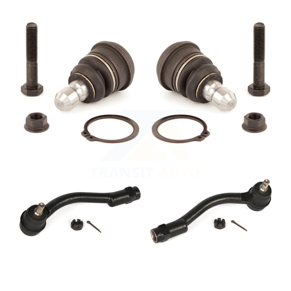 Suspension Ball Joint And Tie Rod End Front Kit For 2010-2013 Kia Soul