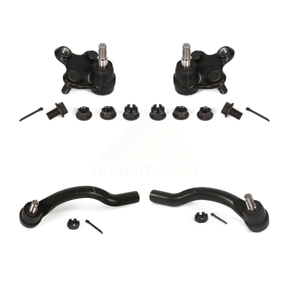 Suspension Ball Joint And Tie Rod End Front Kit For Honda Civic Acura ILX