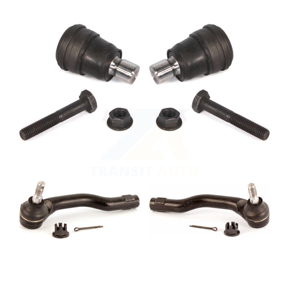 Suspension Ball Joint And Tie Rod End Front Kit For 2011-2014 Mazda 2