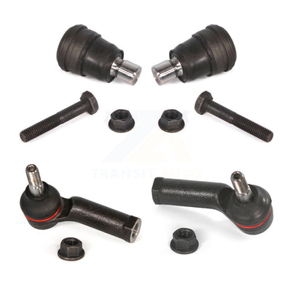 Suspension Ball Joint And Tie Rod End Front Kit For 2011-2019 Ford Fiesta