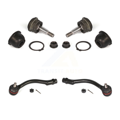 Suspension Ball Joint And Tie Rod End Front Kit For Hyundai Accent