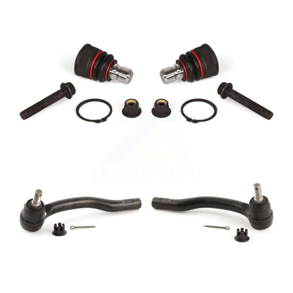 Suspension Ball Joint And Tie Rod End Front Kit For 2007-2012 Mazda CX-7