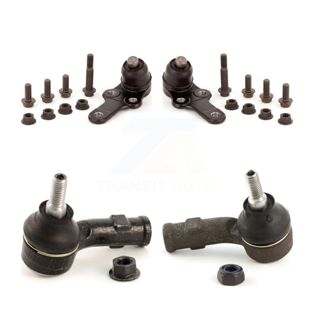 Suspension Ball Joint And Tie Rod End Front Kit For Ford Focus