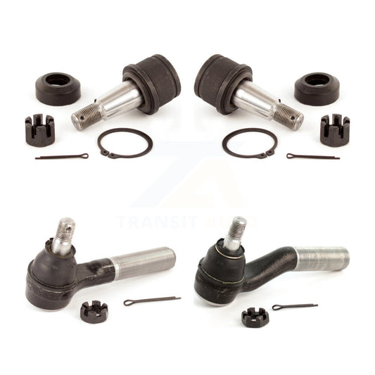 Ball Joint And Tie Rod End Front Kit For Ford E-350 Super Duty E-250 Club Wagon