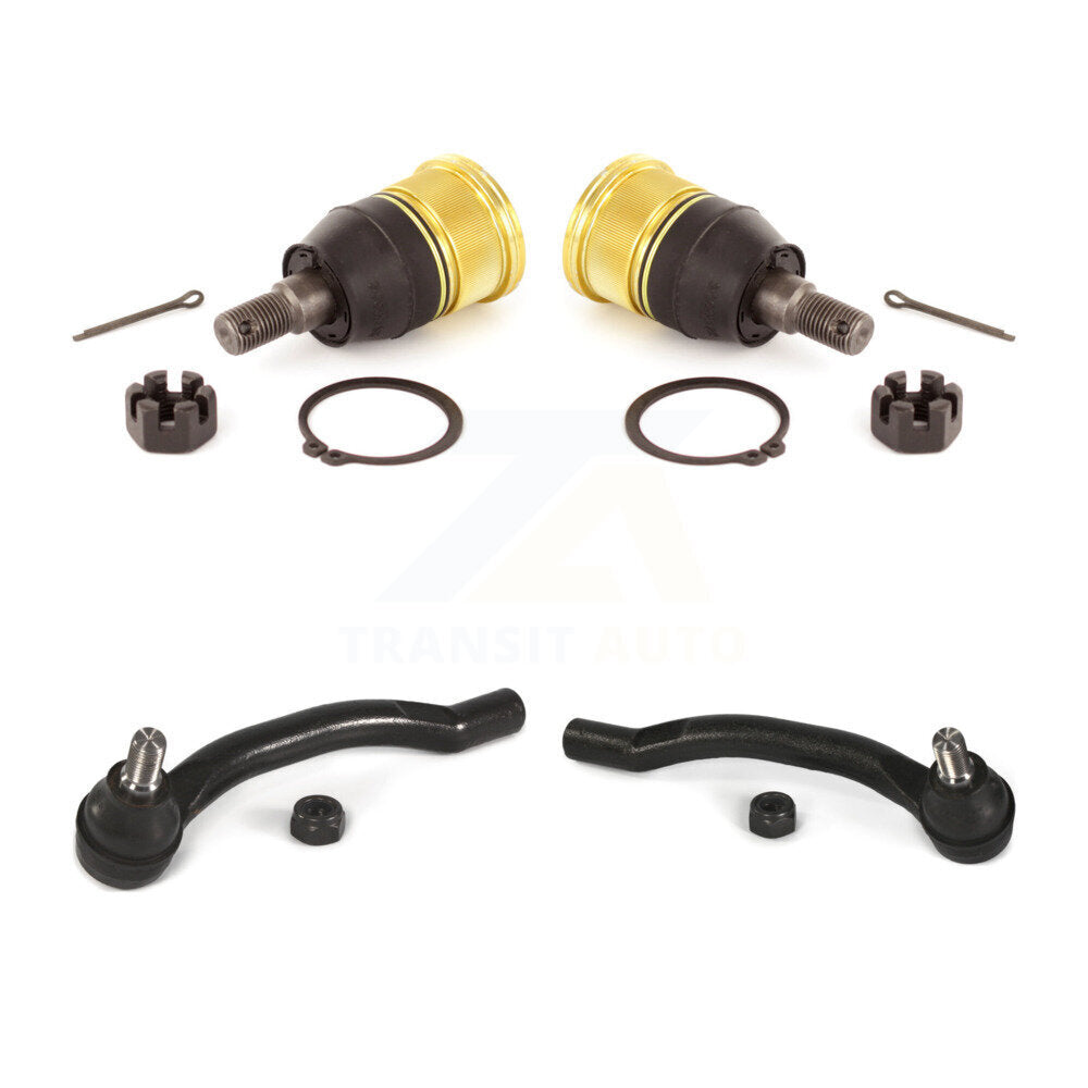Suspension Ball Joint And Tie Rod End Front Kit For Honda Pilot Acura MDX