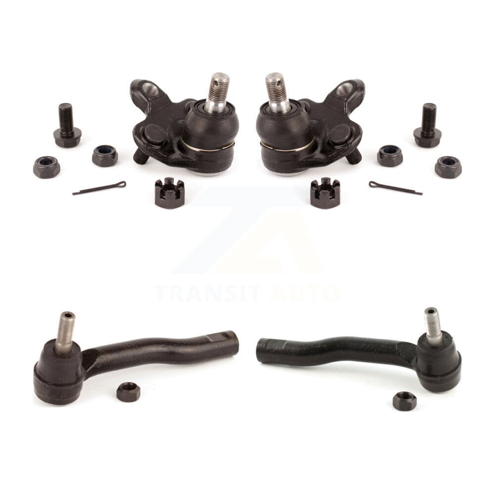 Suspension Ball Joint And Tie Rod End Front Kit For 2003-2008 Toyota Corolla
