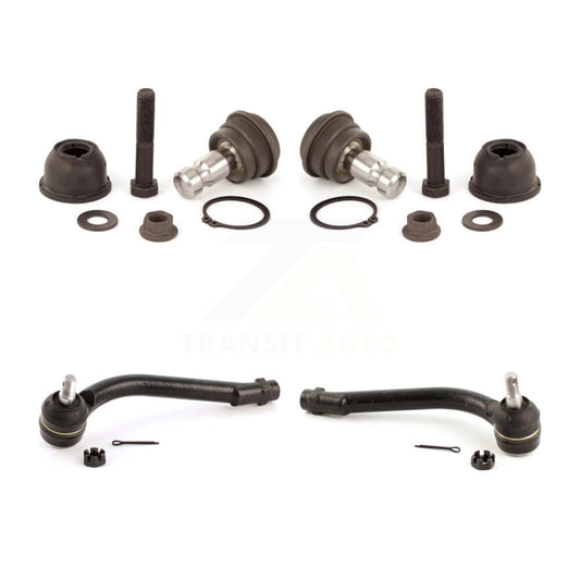 Suspension Ball Joint And Tie Rod End Front Kit For Hyundai Santa Fe Kia Sorento