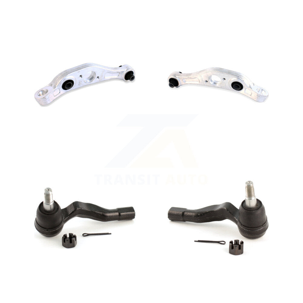 Suspension Control Arm And Tie Rod End Front Kit For 2005-2006 INFINITI G35 AWD