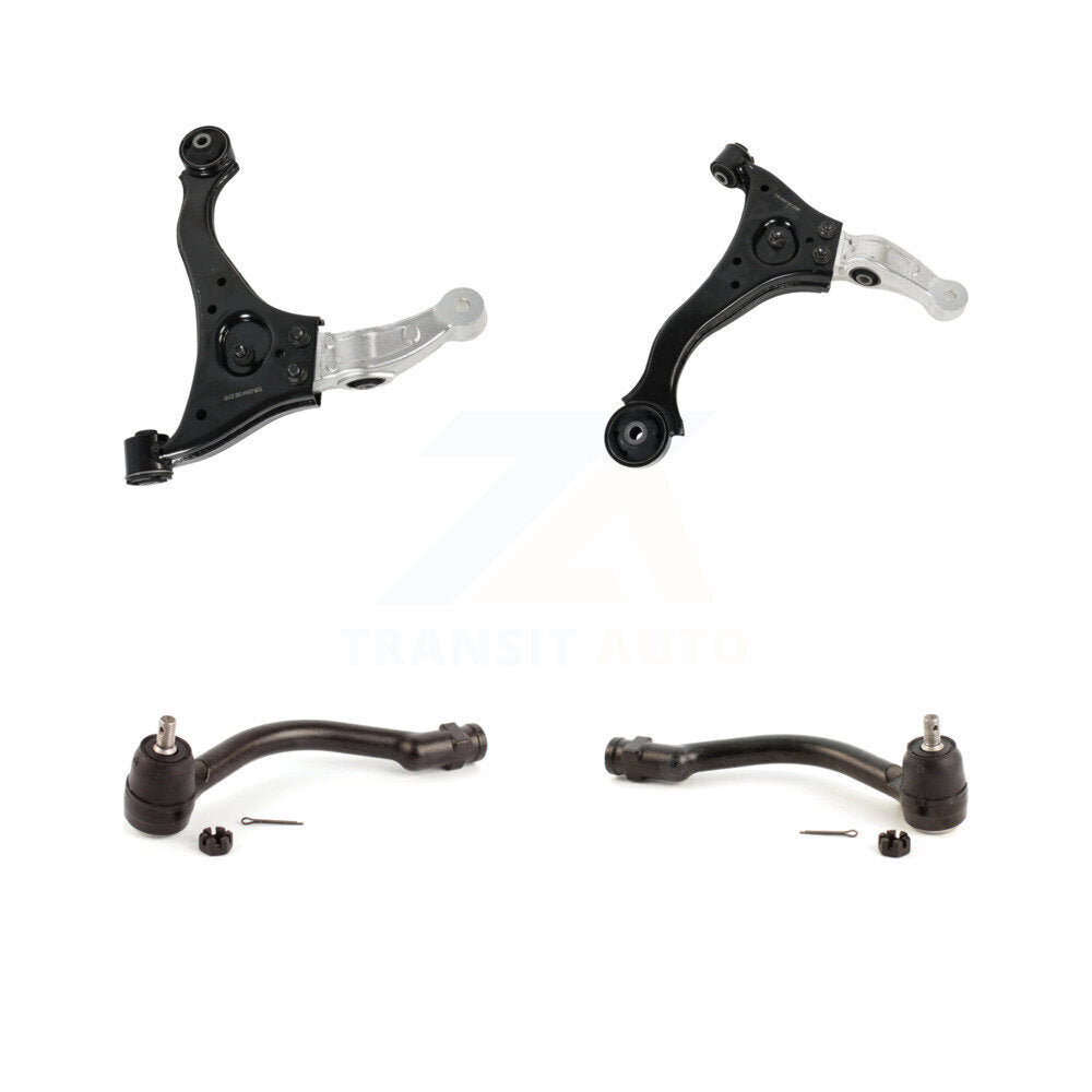 Suspension Control Arm And Tie Rod End Front Kit For 2006-2010 Hyundai Sonata