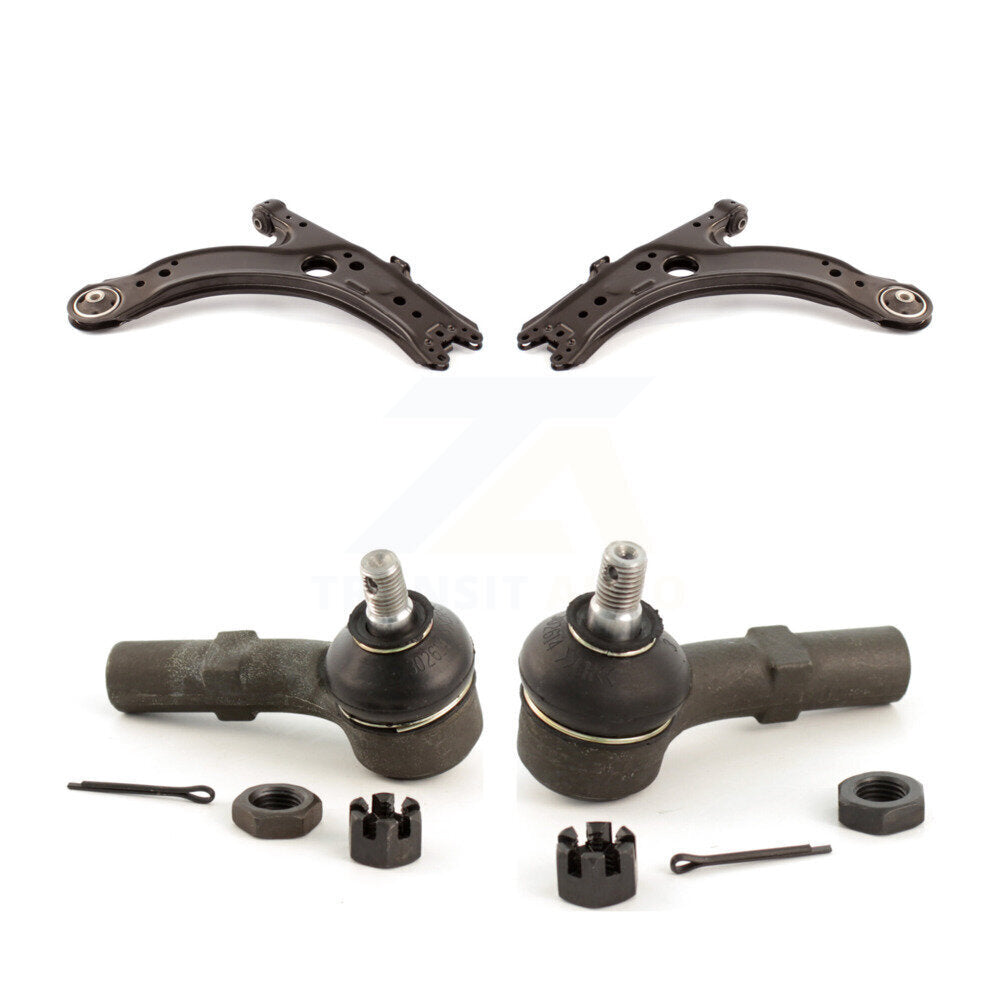 Suspension Control Arm & Tie Rod End Front Kit For Volkswagen Jetta Golf Beetle