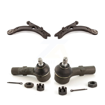 Suspension Control Arm & Tie Rod End Front Kit For Volkswagen Jetta Golf Beetle