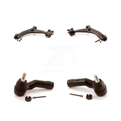 Suspension Control Arm Assembly And Tie Rod End Front Kit For Mazda 3 5 Sport