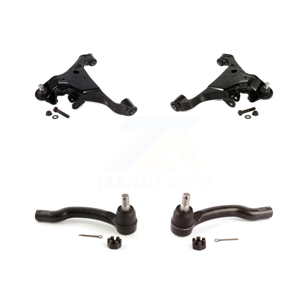 Suspension Arm And Tie Rod End Front Kit For Nissan Frontier Pathfinder Xterra