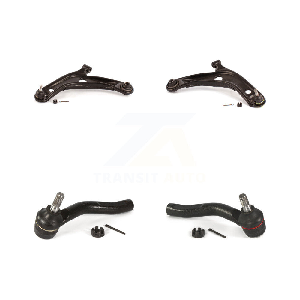 Suspension Control Arm Assembly & Tie Rod End Front Kit For Toyota Yaris Prius C