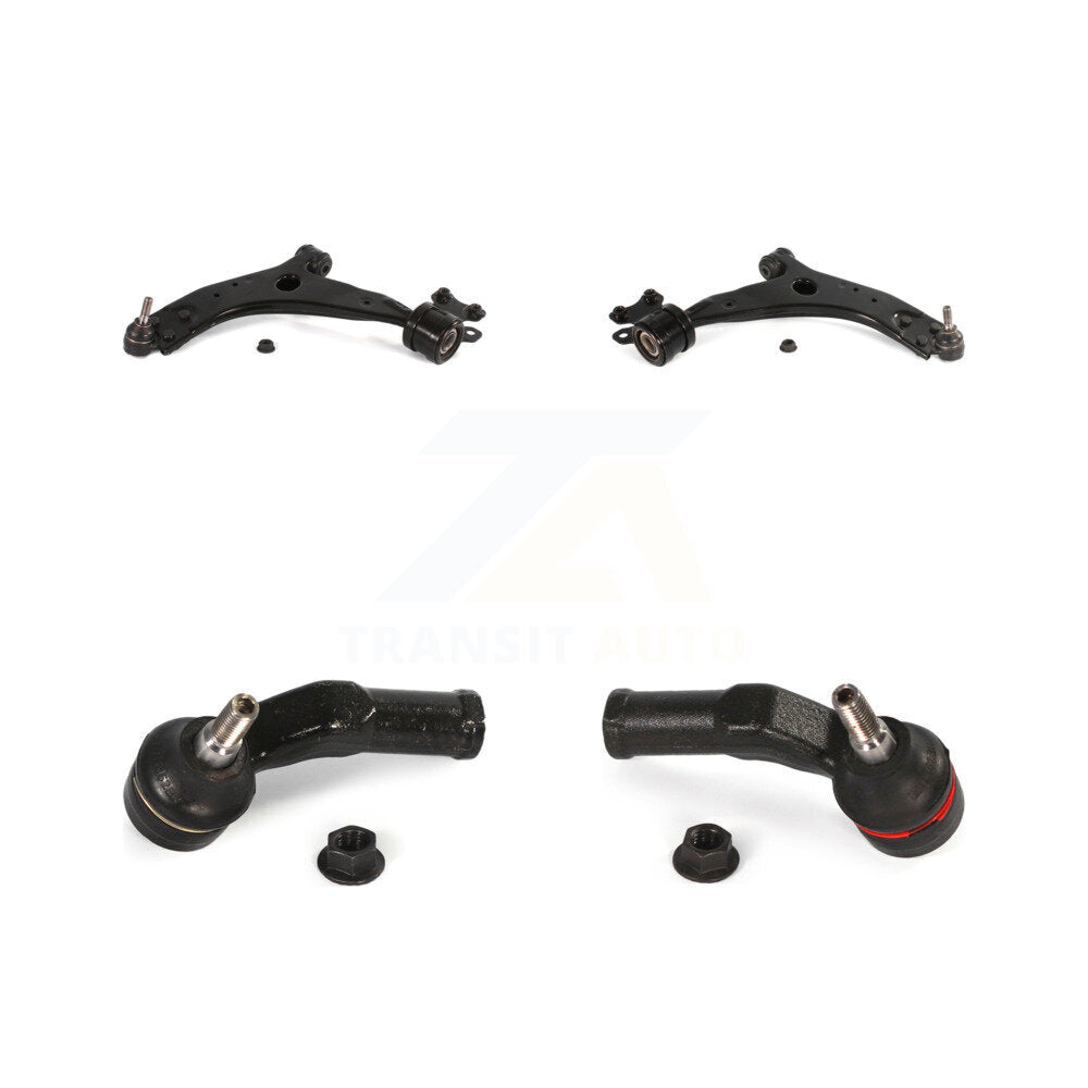 Suspension Control Arm Assembly And Tie Rod End Front Kit For Volvo S40 V50 C70