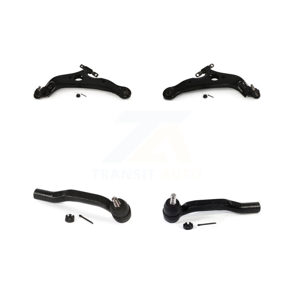 Suspension Control Arm And Tie Rod End Front Kit For 2004-2010 Toyota Sienna