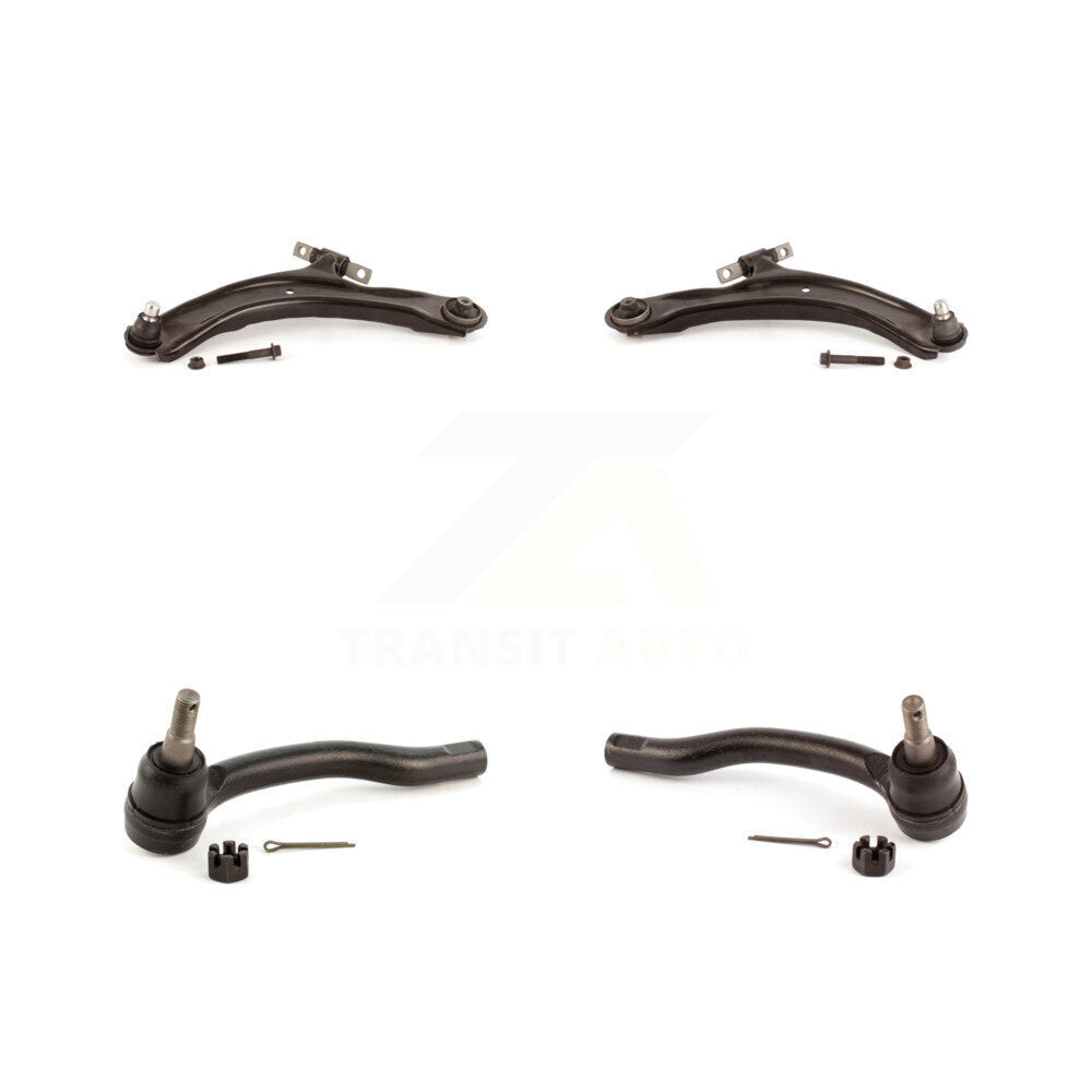 Suspension Control Arm Assembly And Tie Rod End Front Kit For Nissan 370Z