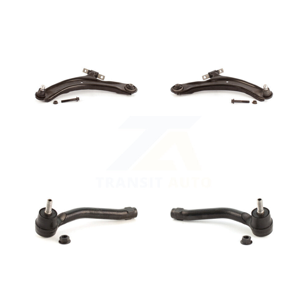 Suspension Control Arm Assembly & Tie Rod End Front Kit For Nissan Rogue Select