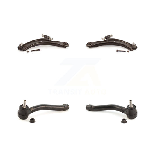 Suspension Control Arm Assembly & Tie Rod End Front Kit For Nissan Rogue Select
