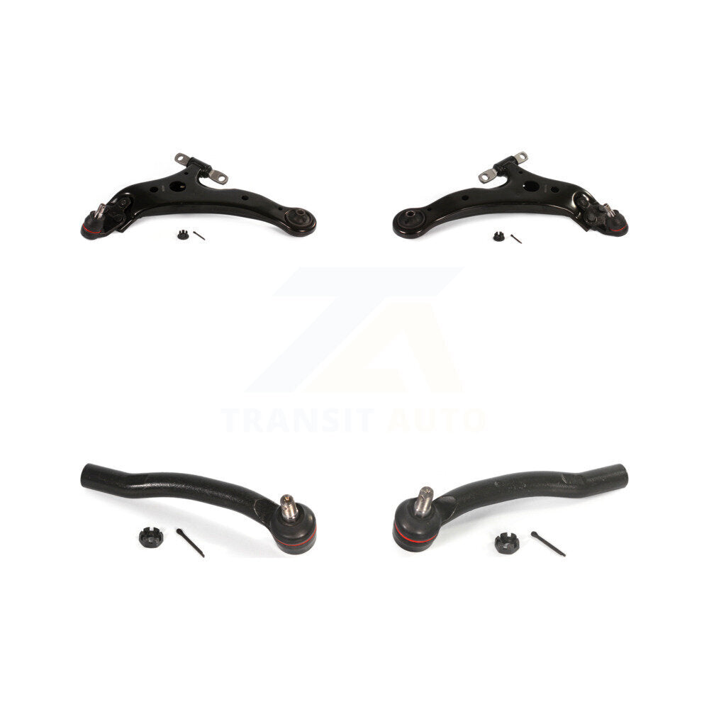 Suspension Control Arm Assembly & Tie Rod End Front Kit For Toyota Camry Avalon