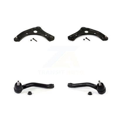 Suspension Control Arm Assembly And Tie Rod End Front Kit For Nissan Micra Versa