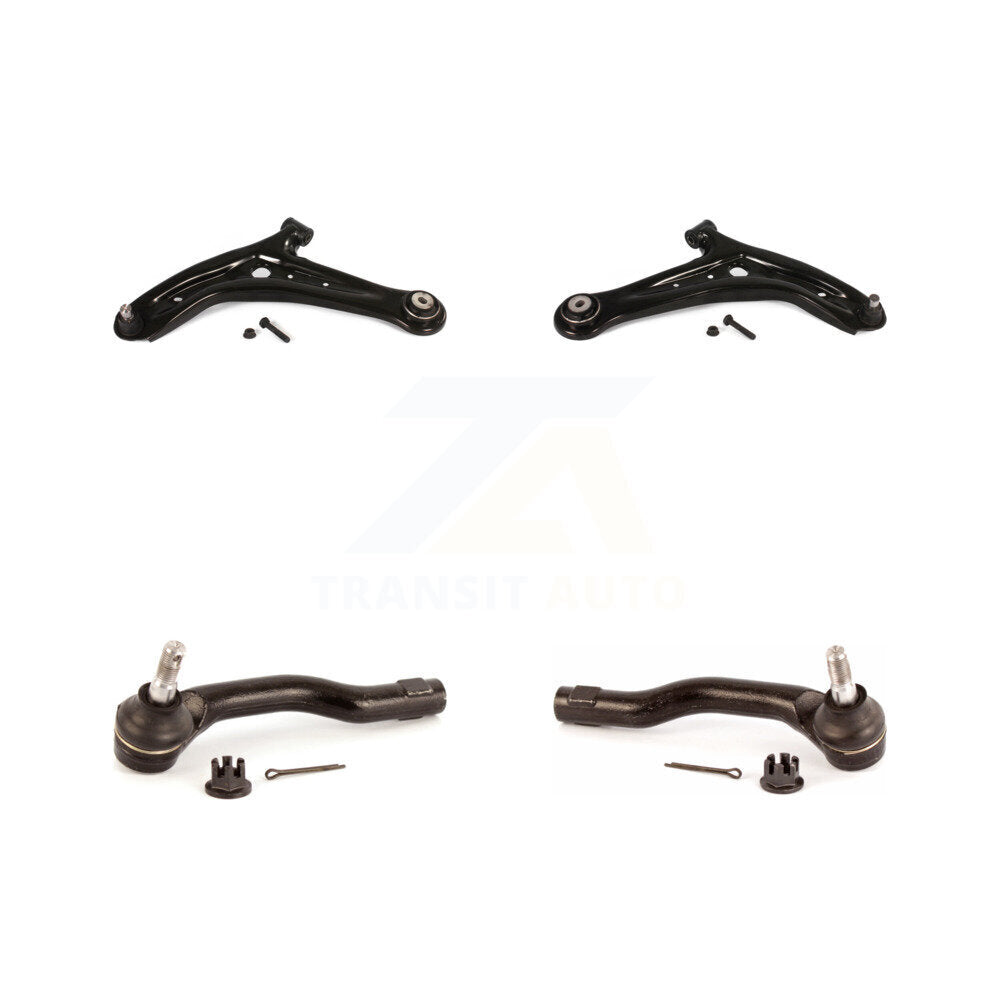 Suspension Control Arm Assembly And Tie Rod End Front Kit For 2011-2014 Mazda 2