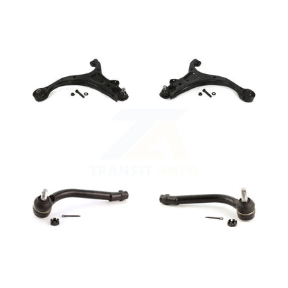 Suspension Control Arm Assembly & Tie Rod End Front Kit For Hyundai Santa Fe Kia