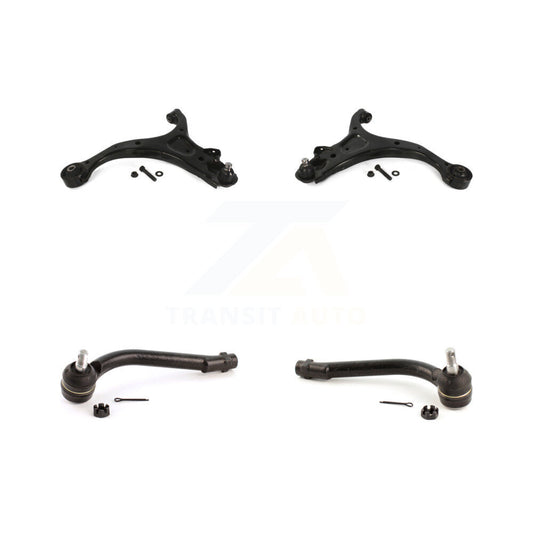 Suspension Control Arm Assembly & Tie Rod End Front Kit For Hyundai Santa Fe Kia