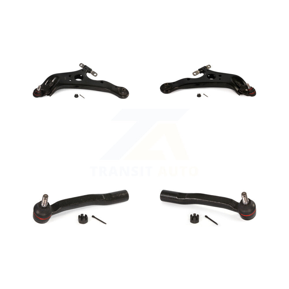 Suspension Control Arm And Tie Rod End Front Kit For 2011-2020 Toyota Sienna