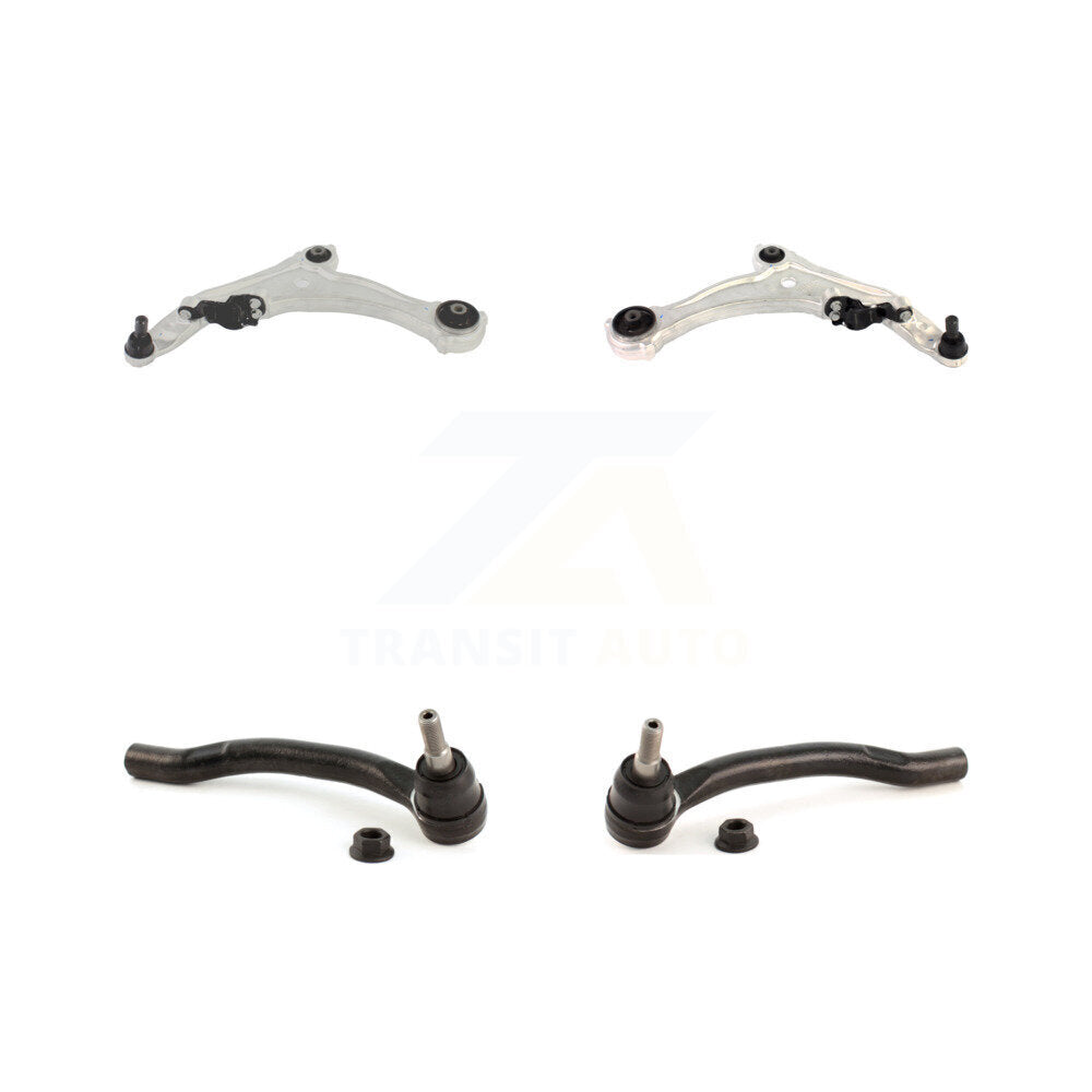 Suspension Control Arm And Tie Rod End Front Kit For 2009-2014 Nissan Maxima