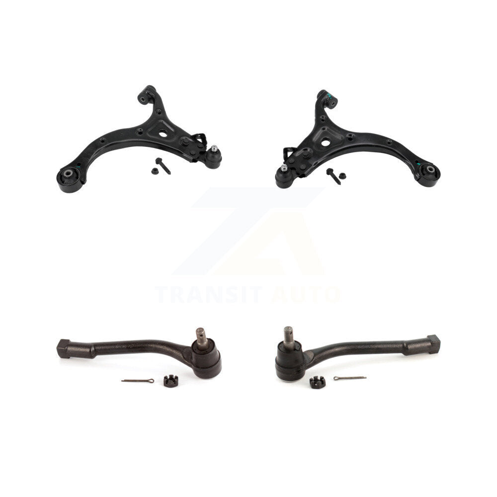 Suspension Control Arm Assembly And Tie Rod End Front Kit For Kia Sedona Hyundai