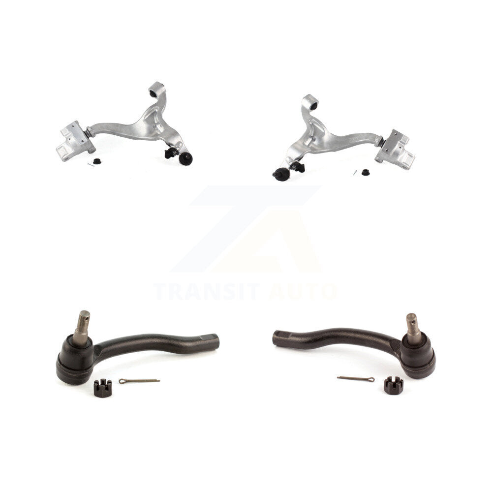 Suspension Control Arm Assembly & Tie Rod End Front Kit For INFINITI G37 G35 G25