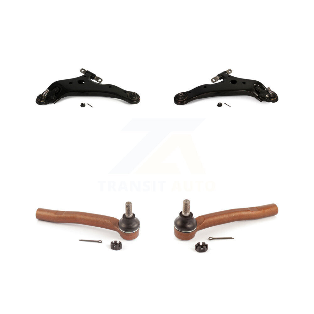 Suspension Control Arm Assembly And Tie Rod End Front Kit For Toyota Highlander