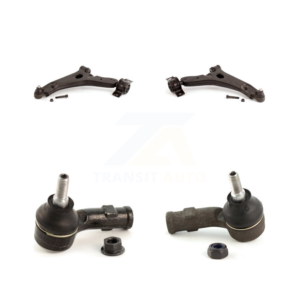 Suspension Control Arm Assembly And Tie Rod End Front Kit For Ford Focus