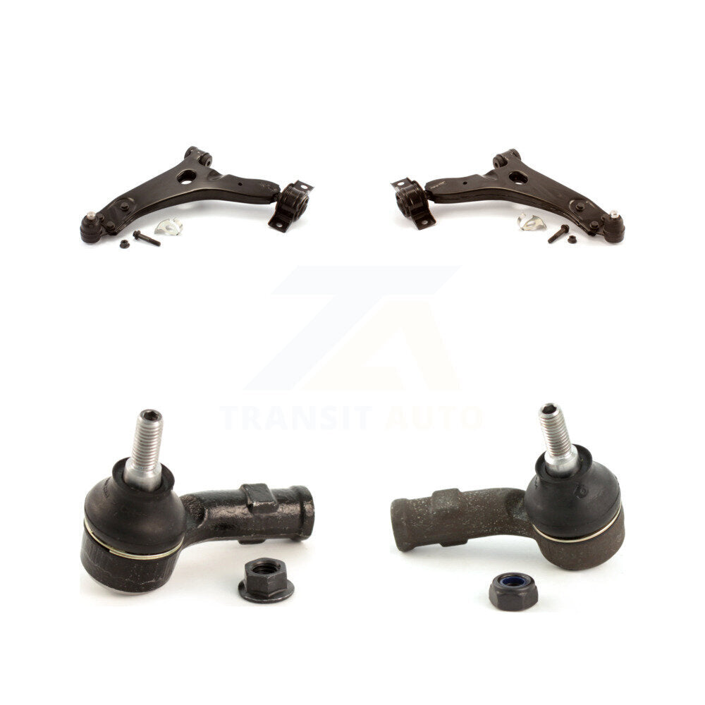 Suspension Control Arm Assembly And Tie Rod End Front Kit For Ford Focus