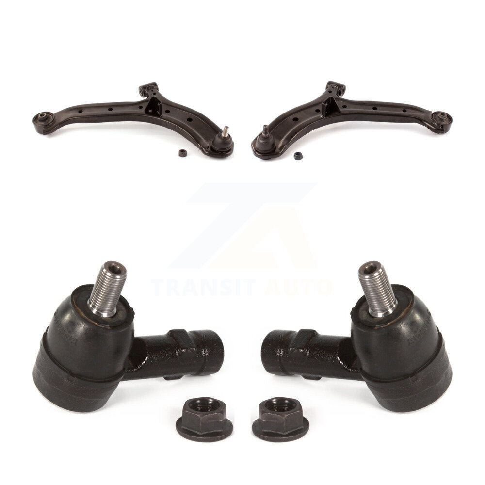 Suspension Control Arm And Tie Rod End Front Kit For 2000-2005 Hyundai Accent
