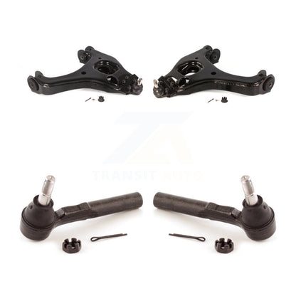 Suspension Control Arm Assembly & Tie Rod End Front Kit For Chevrolet Silverado