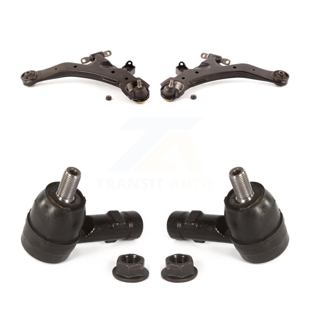 Suspension Control Arm And Tie Rod End Front Kit For 2001-2006 Hyundai Elantra