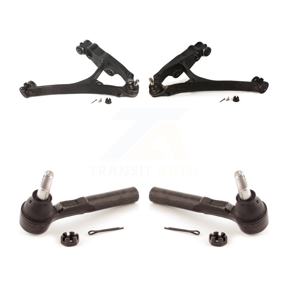 Suspension Arm And Tie Rod End Front Kit For GMC Sierra 1500 Chevrolet Silverado