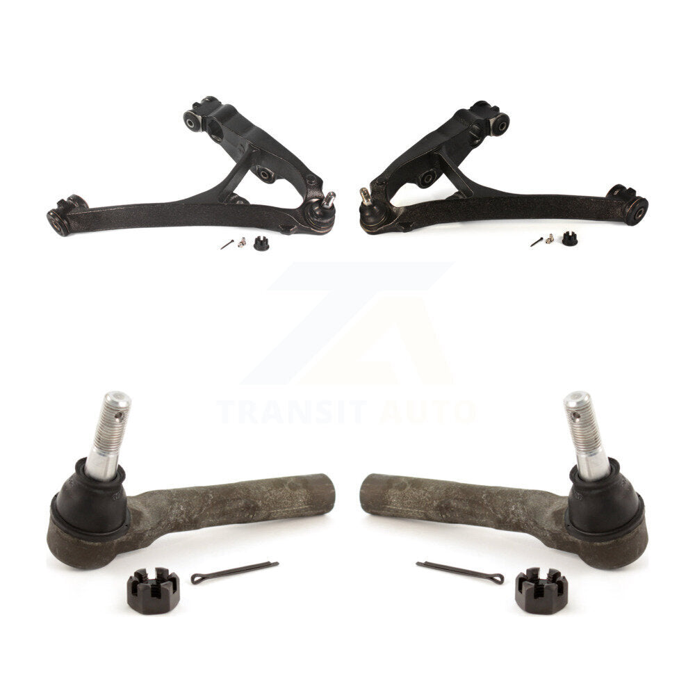 Suspension Control Arm Assembly Tie Rod End Front Kit For Chevrolet Express 1500