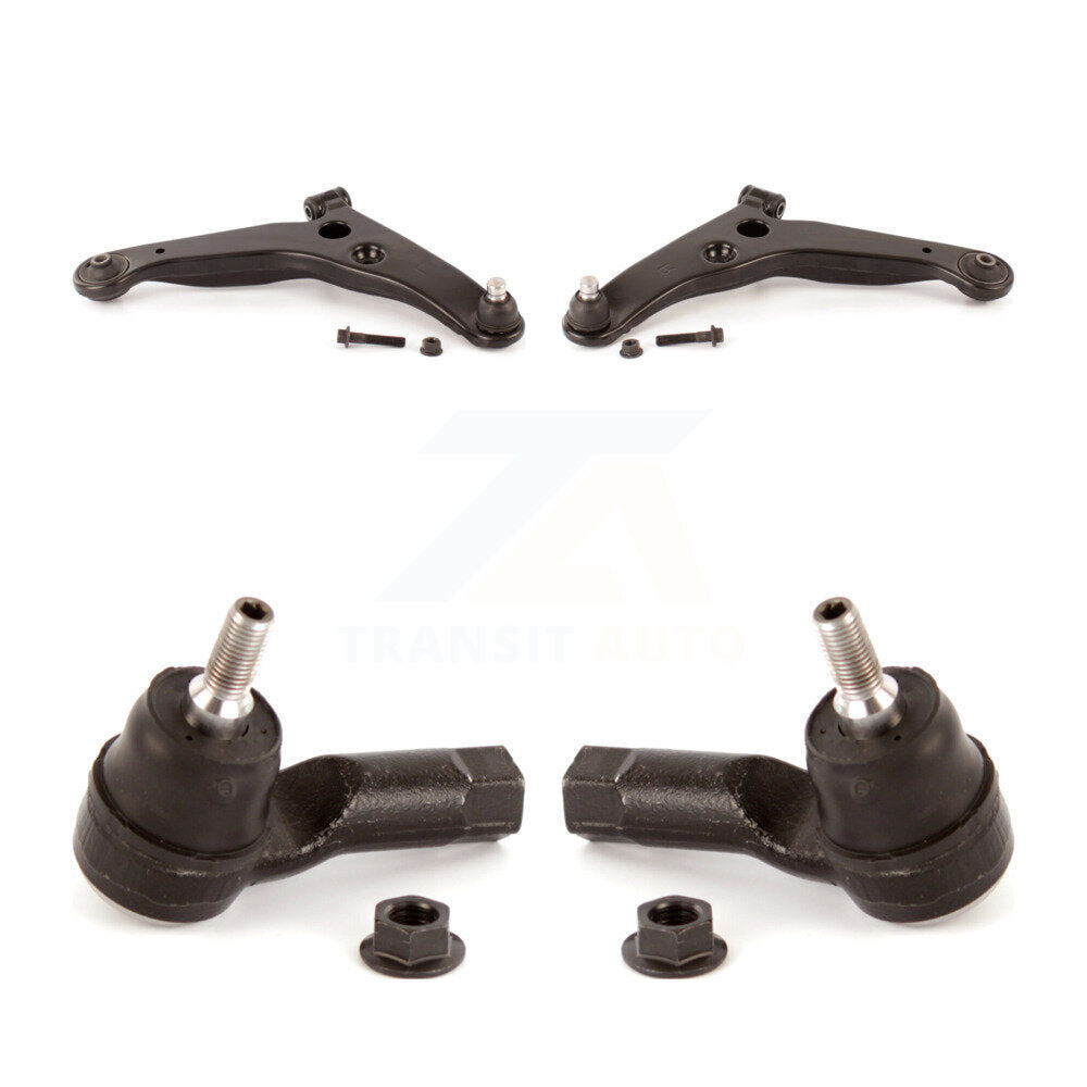Suspension Control Arm Assembly Tie Rod End Front Kit For Mitsubishi Lancer AWD
