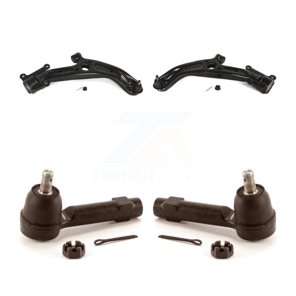 Suspension Control Arm Assembly & Tie Rod End Front Kit For 2007-2008 Honda Fit