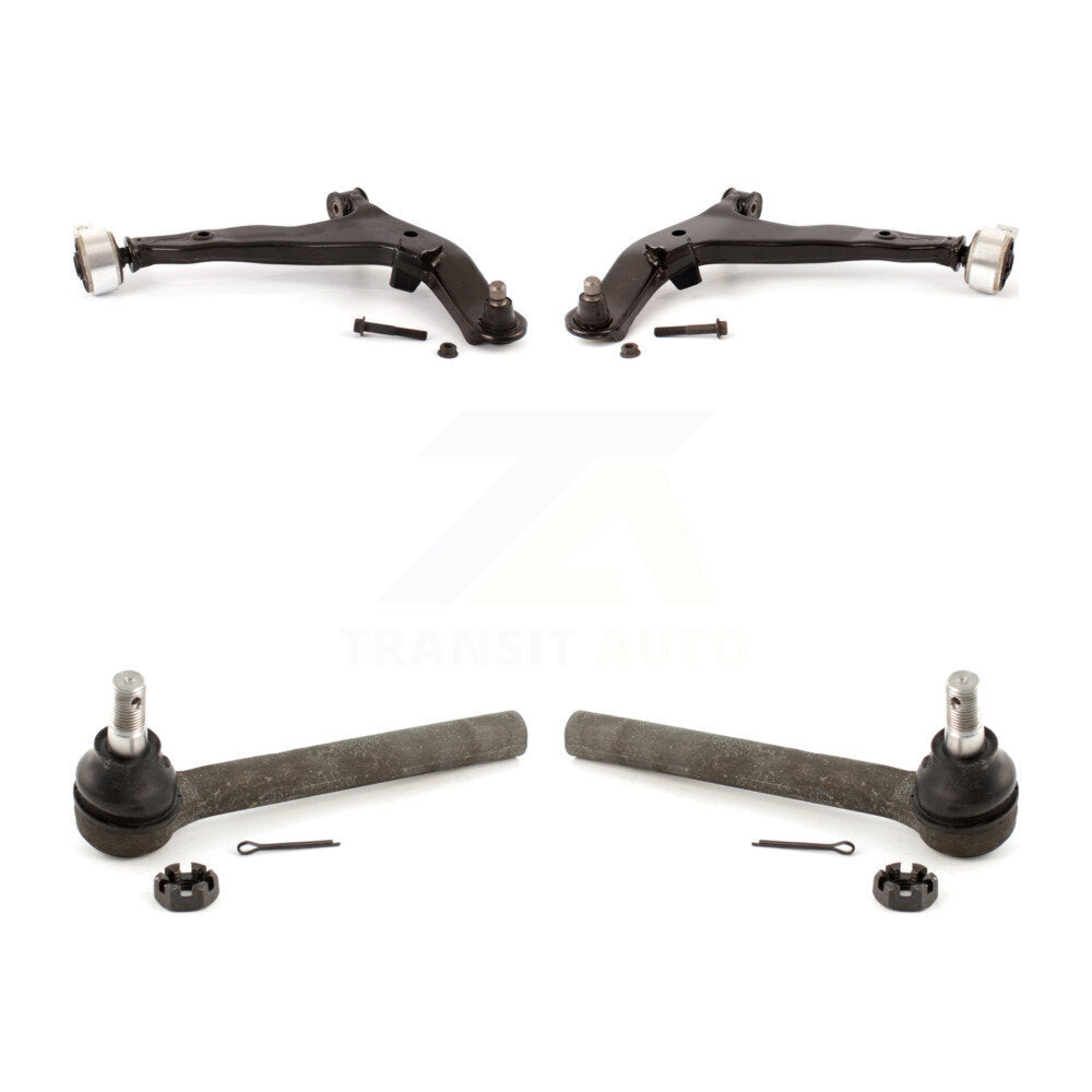 Suspension Control Arm And Tie Rod End Front Kit For 2005-2007 Nissan Murano