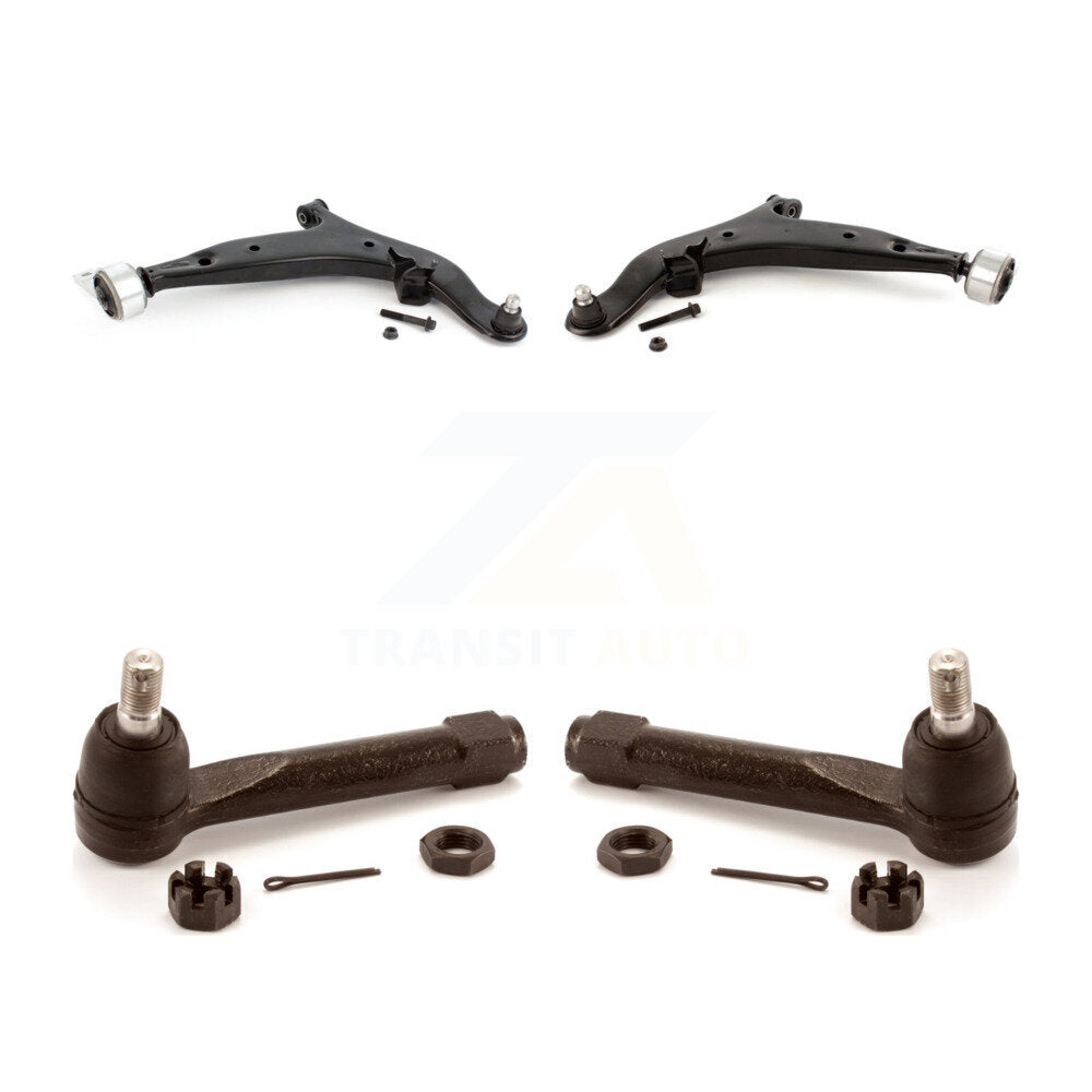 Suspension Control Arm Assembly Tie Rod End Front Kit For 2004-2009 Nissan Quest