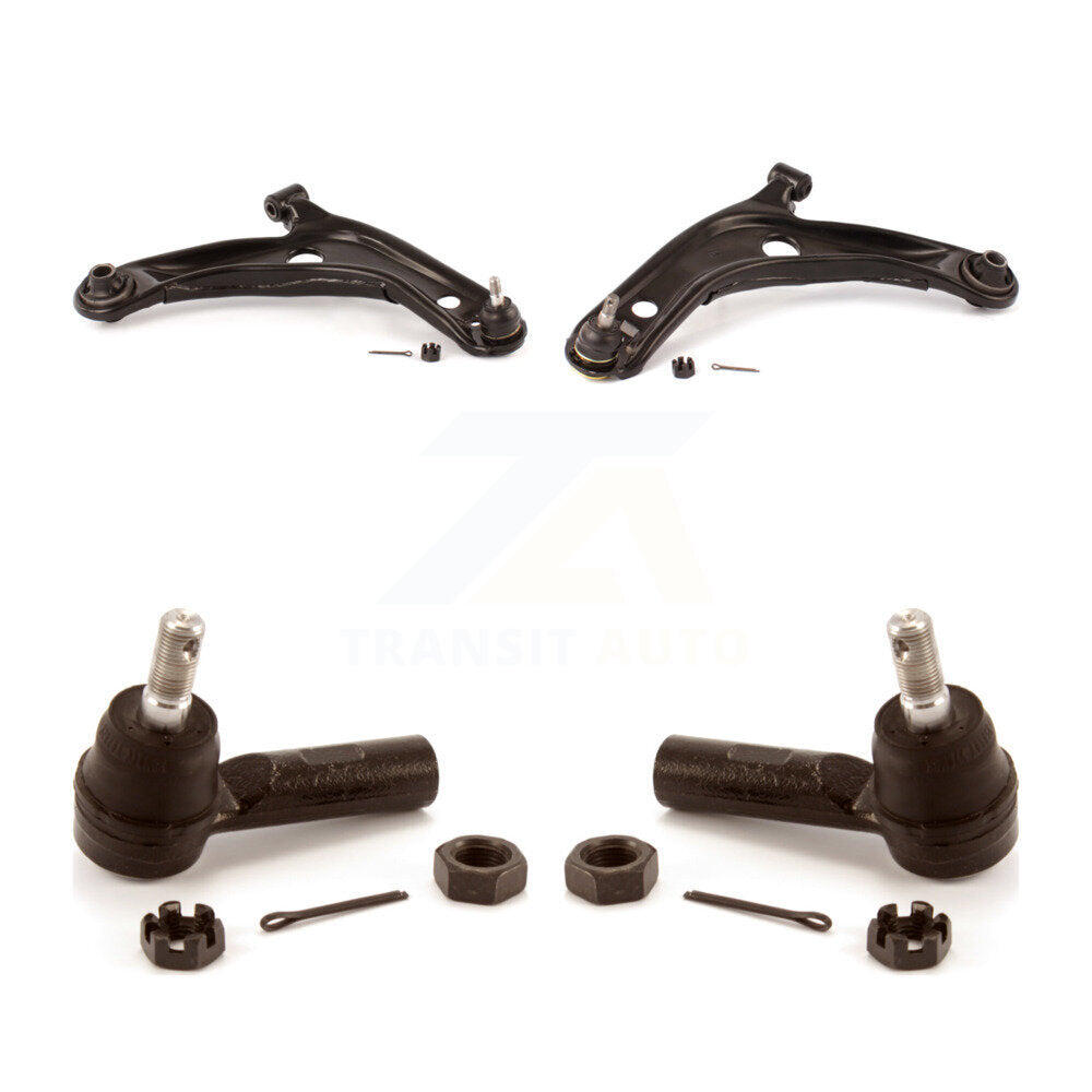 Suspension Control Arm Assembly & Tie Rod End Front Kit For Toyota Yaris Prius C