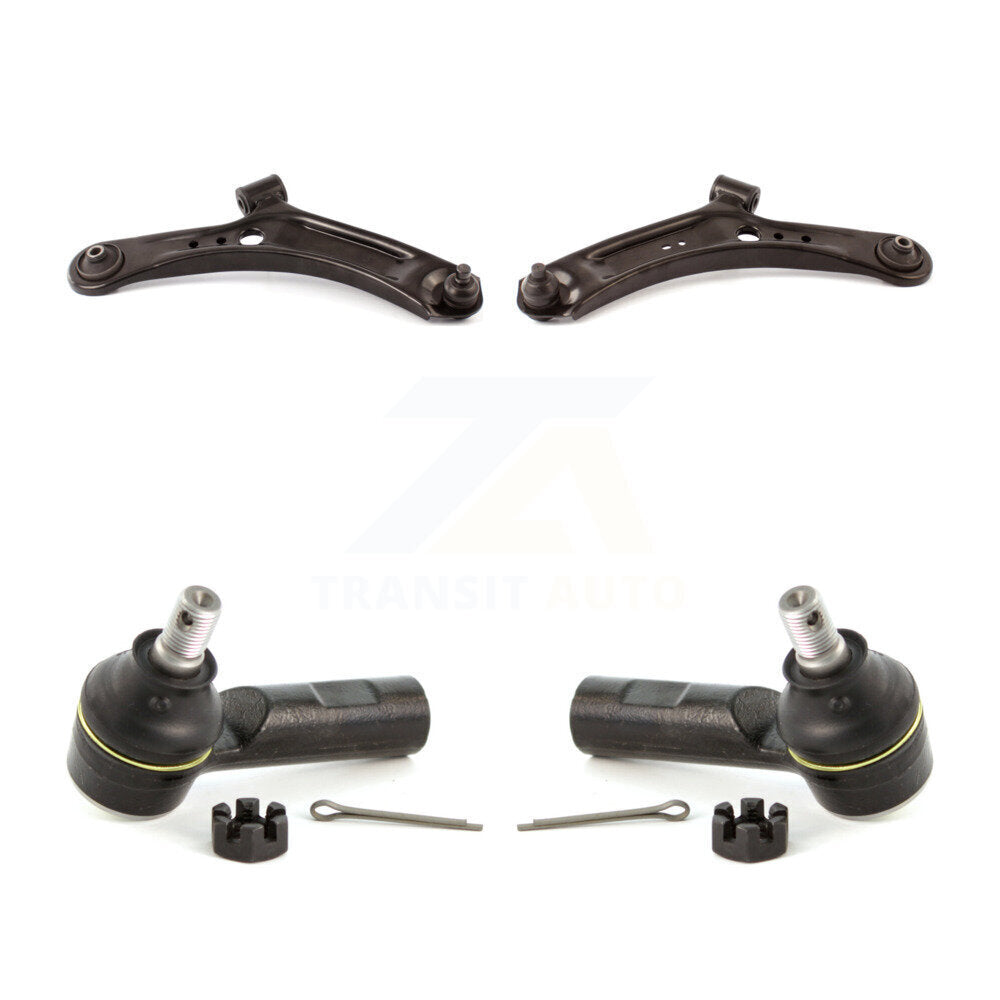Suspension Control Arm Assembly & Tie Rod End Front Kit For Suzuki SX4 Crossover